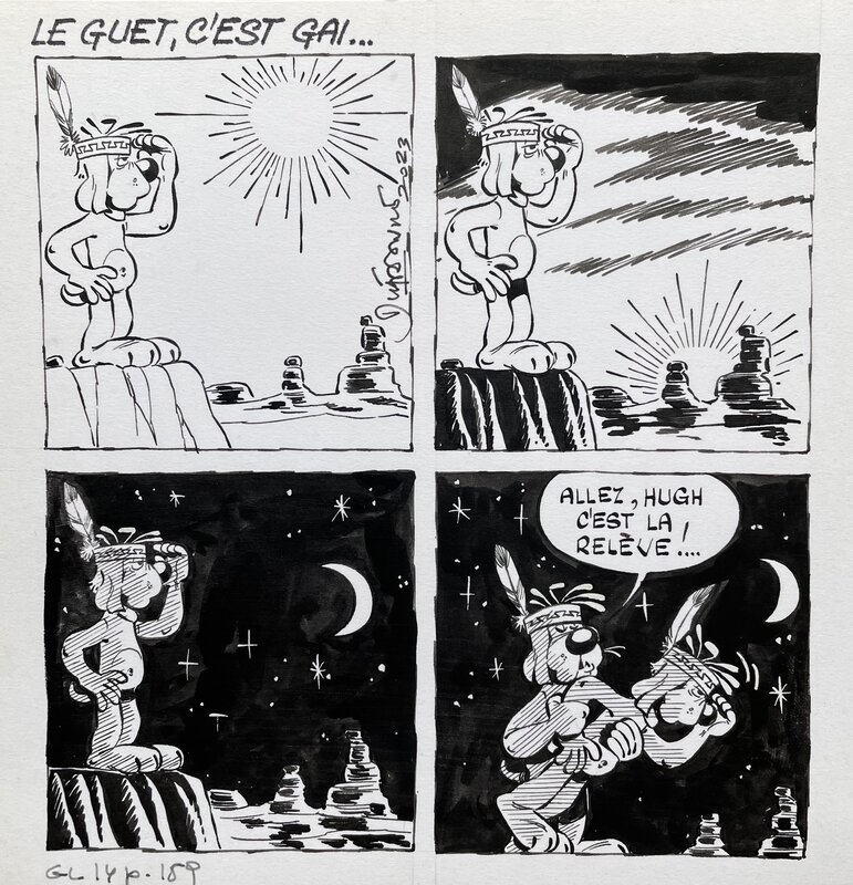 Gai-Luron by Henri Dufranne, Gotlib - Comic Strip