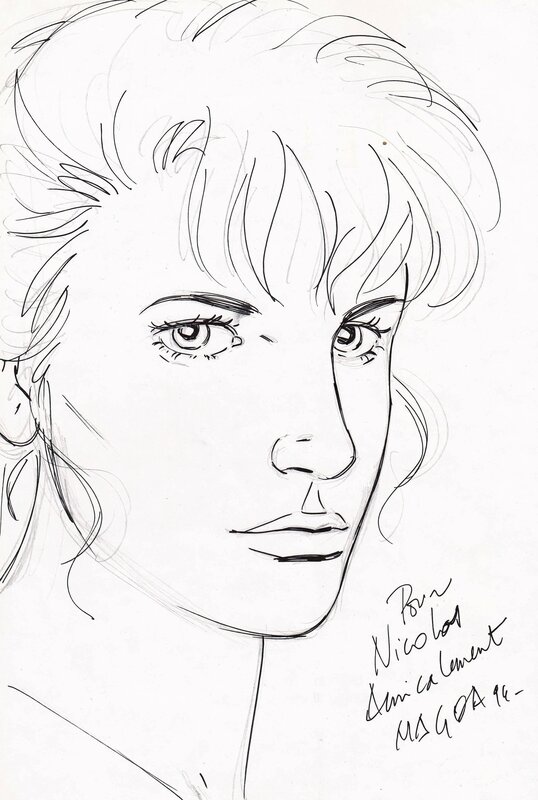 La mère de Charly par Magda - Dédicace