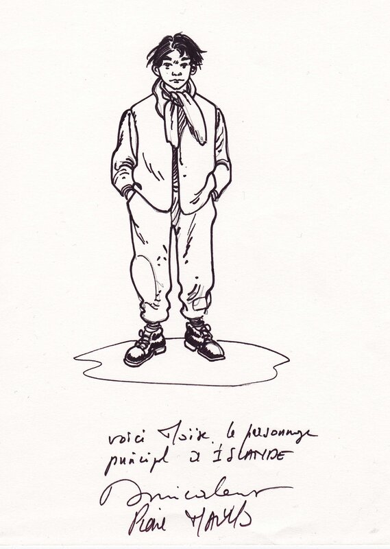 Un coeur en Islande par Makyo - Dédicace