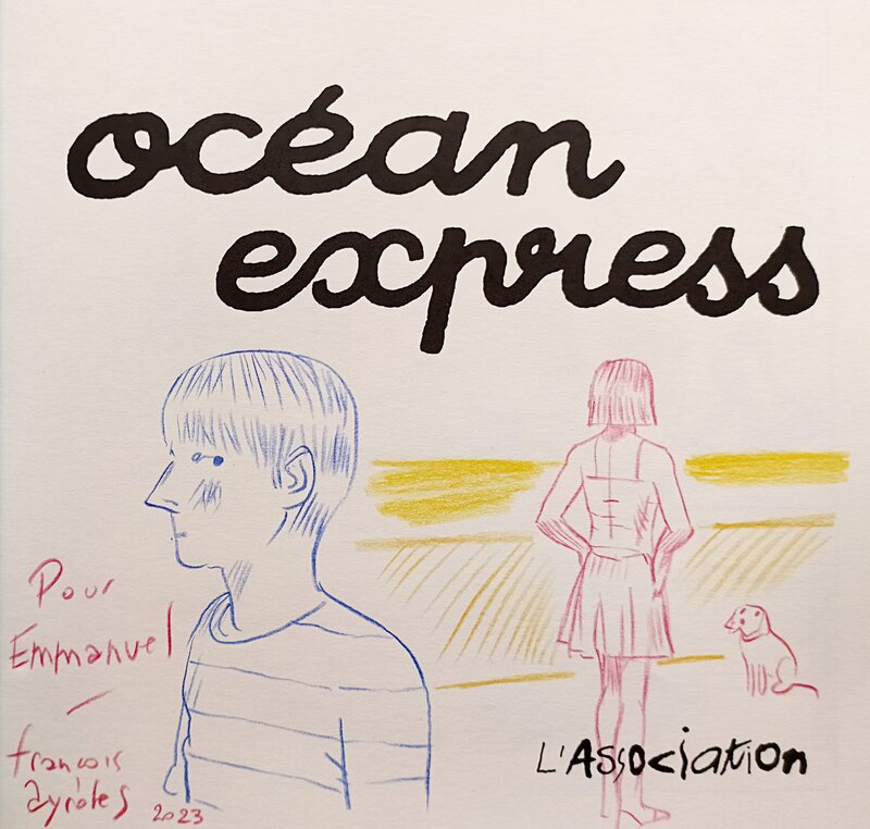 François Ayroles, Océan Express 2023Avr29 - Sketch