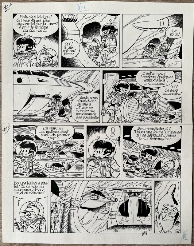 Gos - Le Scrameustache - Comic Strip