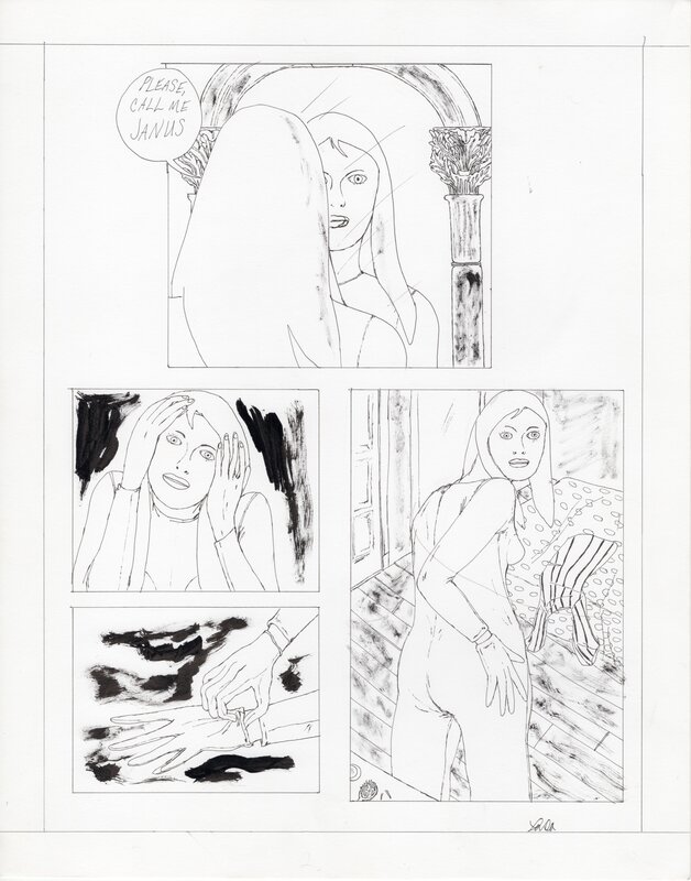 Janus (2014) pg.2 par Lala Albert - Planche originale