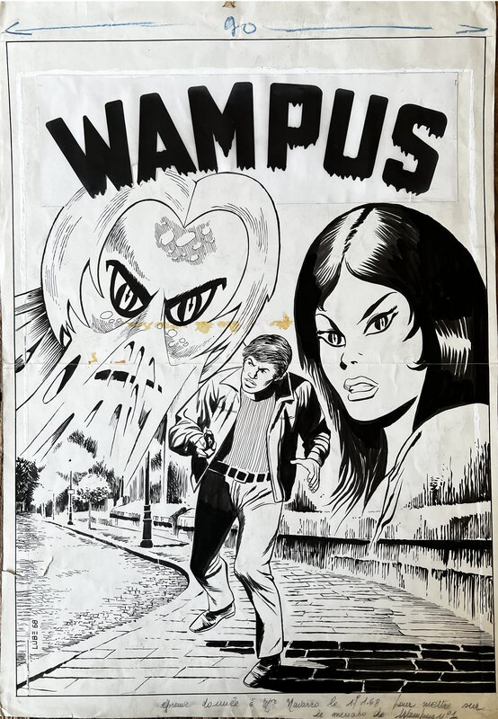 Luciano Bernasconi, Wampus n°1, Couverture - Original Cover