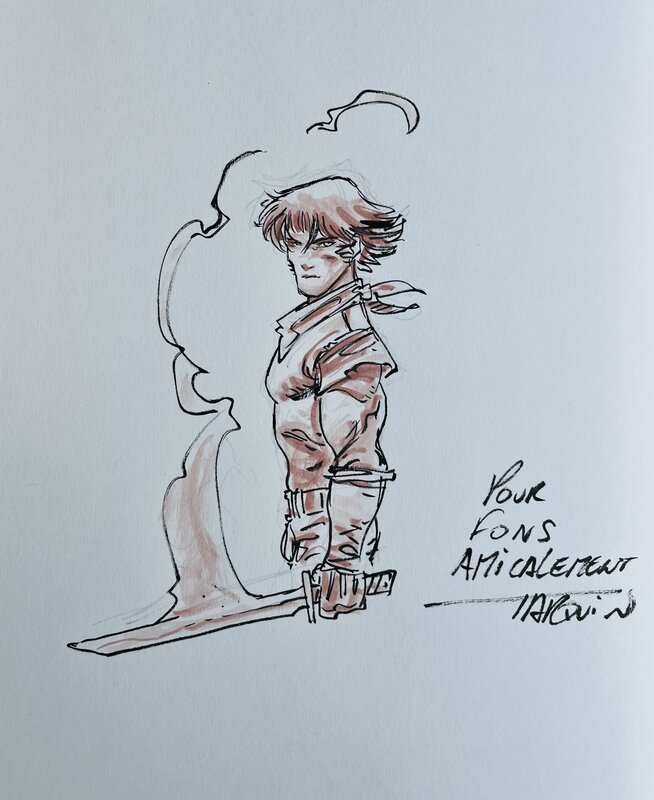 Didier Tarquin Lanfeust - Sketch