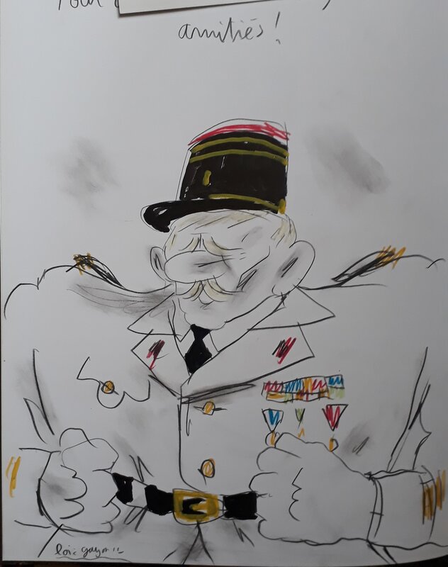 Le colonel par Loïc Guyon - Dédicace