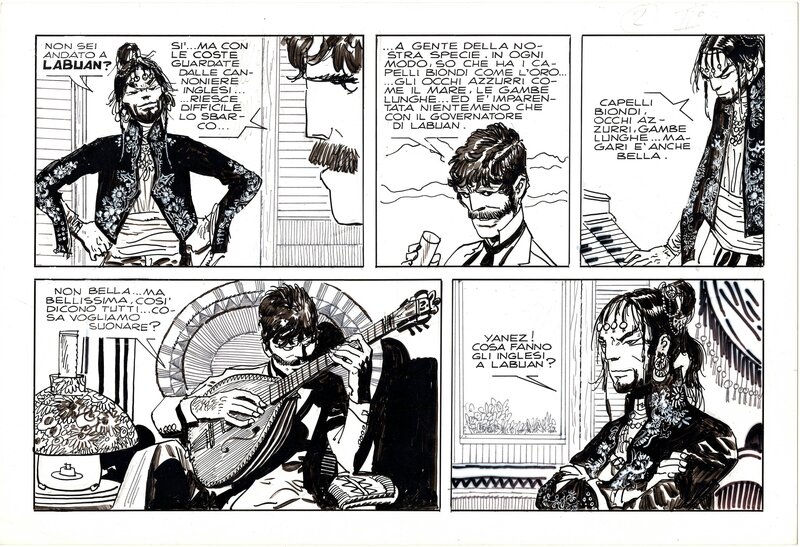 Sandokan by Hugo Pratt - Comic Strip