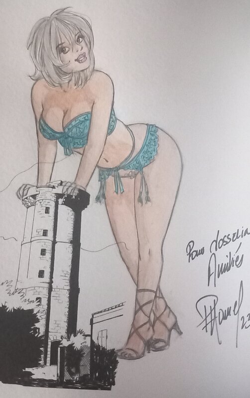 Le paradis by Pascal Hamel - Sketch