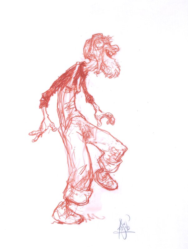 Peter De Sève, L'aviateur du Petit Prince - Original art