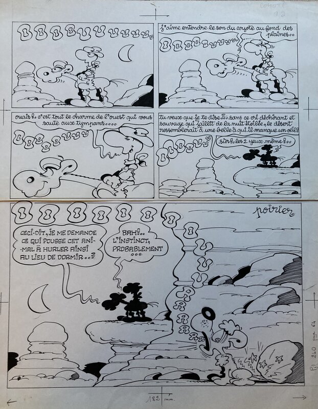 Jean-Claude Poirier, Horace cheval de l’ ouest - Comic Strip