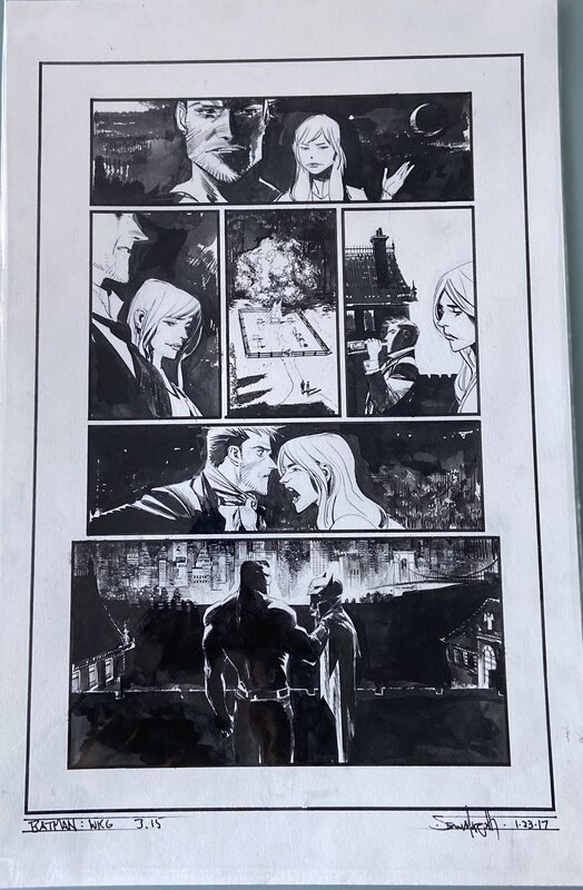 Sean Murphy, Batman: White Knight # 3 page 15 - Comic Strip