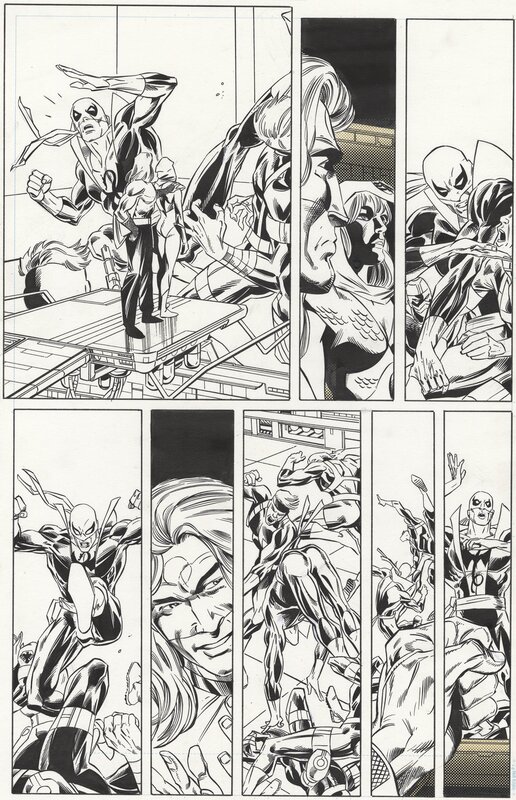 Butch Guice, Scott Koblish, Iron Fist vol.3 - #2 p.14 - Planche originale