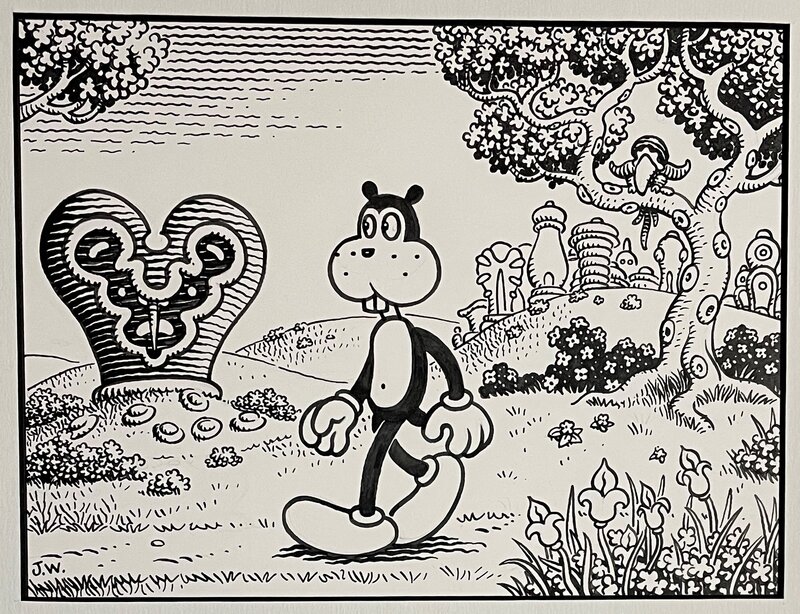 Woodring-The Hero with a thousand excuses - Comic Strip