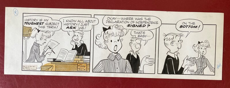 Aggie by Roy Fox, Hal Rasmusson - Comic Strip