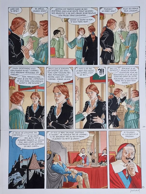 André Juillard, Les 7 vies de l'épervier - Comic Strip