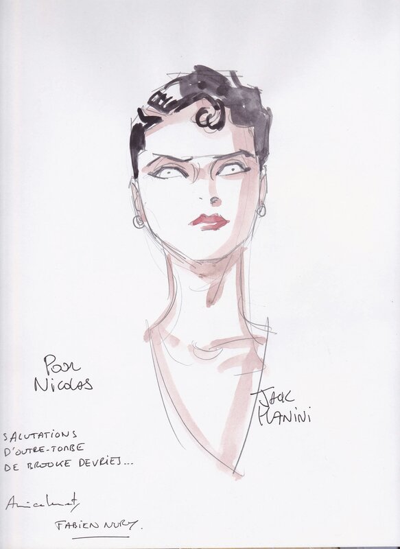 Necromancy par Jack Manini, Fabien Nury - Dédicace