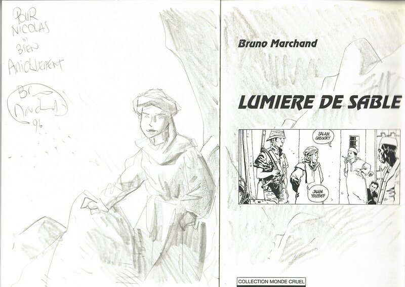 Lumière de Sable by Bruno Marchand - Sketch