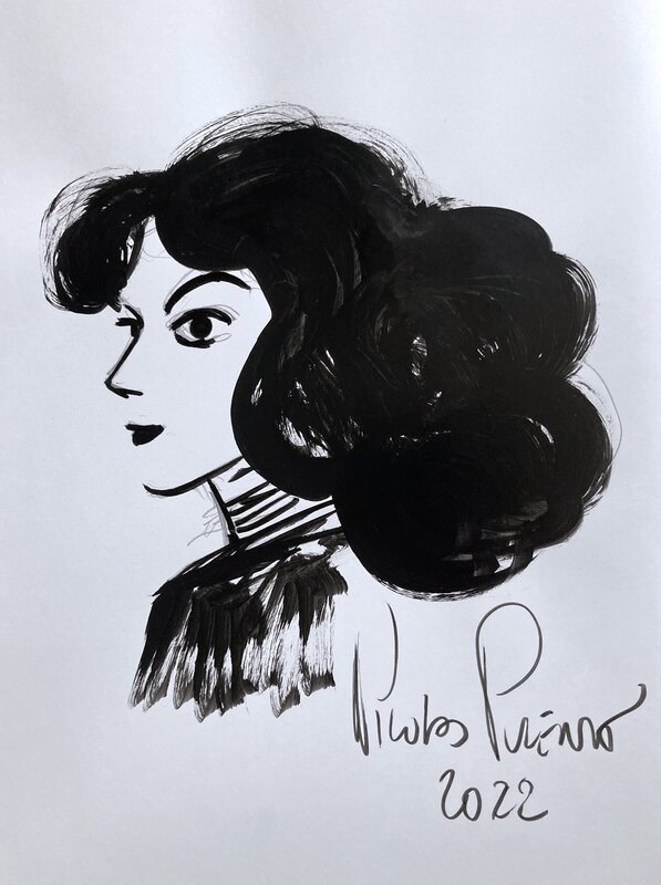 Musidora by Nicolas Puzenat - Sketch