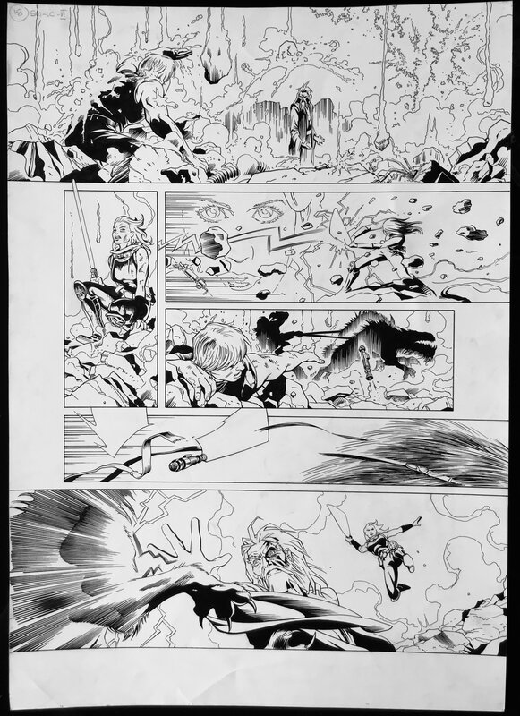 Edvin Biuković, Eric Shanower, Edvin Biukovic, Star Wars - The Last Command #6 pg18 - Planche originale