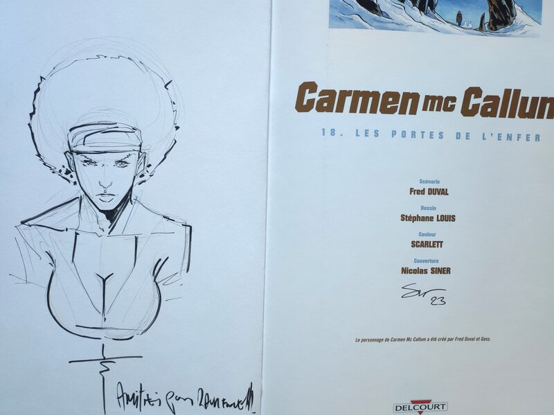Louis, Carmen mc Callum T.18 Les portes de l'enfer - Sketch