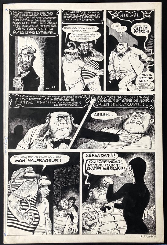 Georges Pichard, La Croisière infernale (Blanche Epiphanie) - Comic Strip