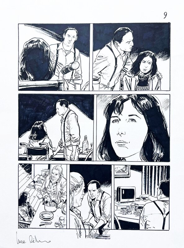 Luca Raimondo, Giulio Antonio Gualtieri, Dylan Dog (#432 - planche 9) - Planche originale