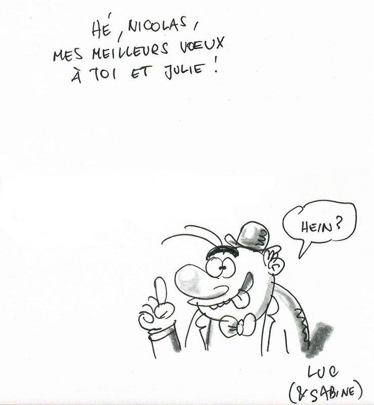 Néron par Luc Cromheecke - Dédicace