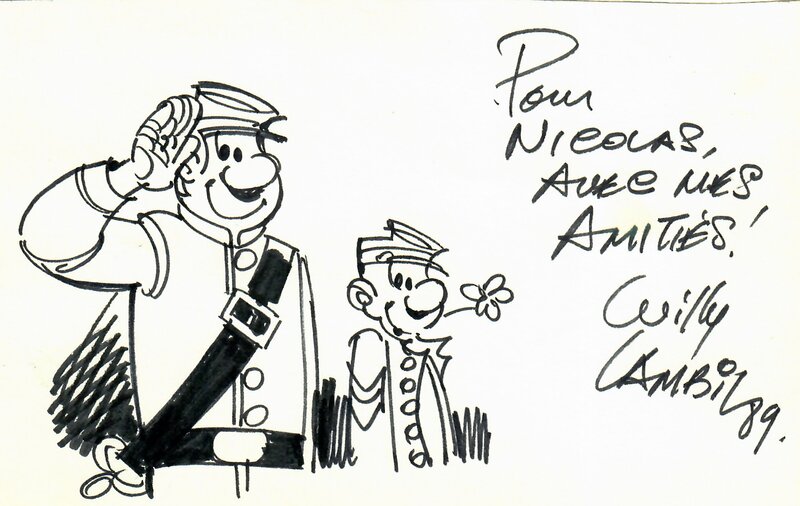 Les Tuniques Bleues by Willy Lambil - Sketch