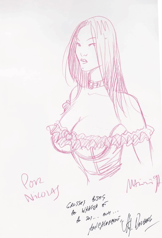 L'etoile du désert by Enrico Marini - Sketch