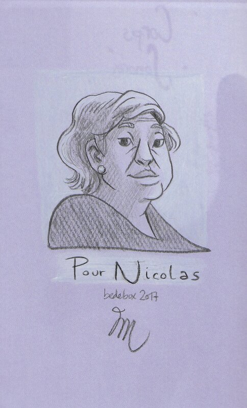 Corps Sonores by Julie Maroh - Sketch