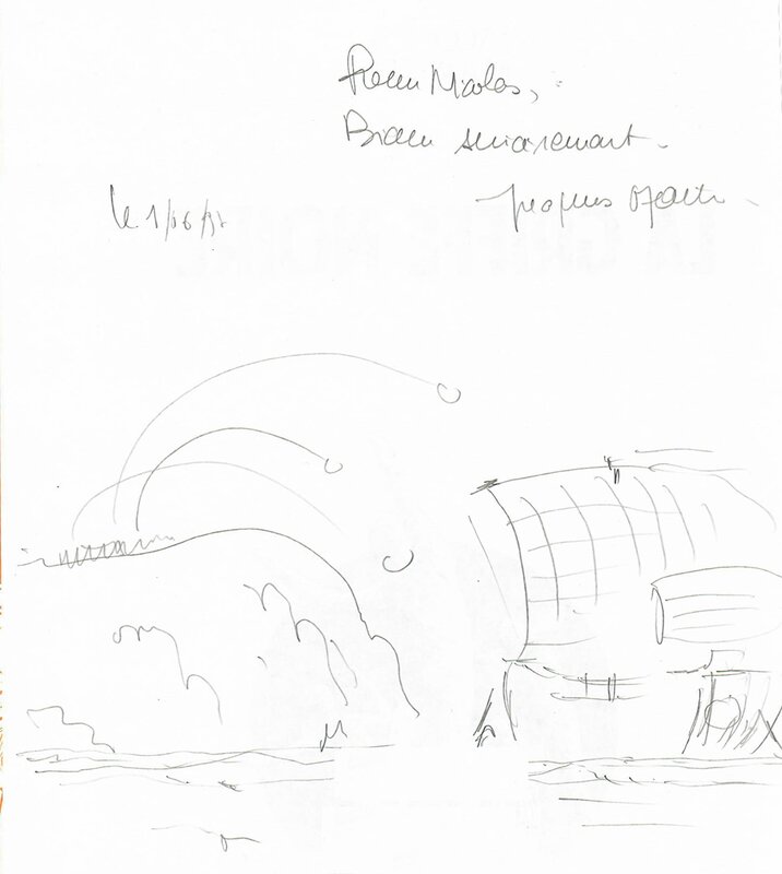 Jacques Martin, Alix - La Griffe Noire - Sketch