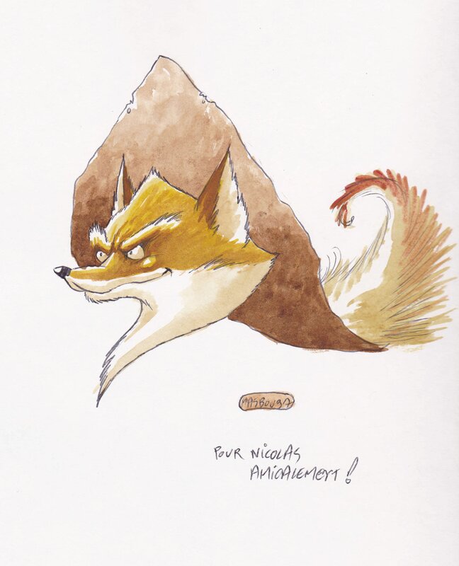 De Cape et de Crocs by Jean-Luc Masbou - Sketch