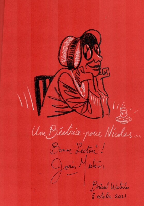 Béatrice par Joris Mertens - Dédicace