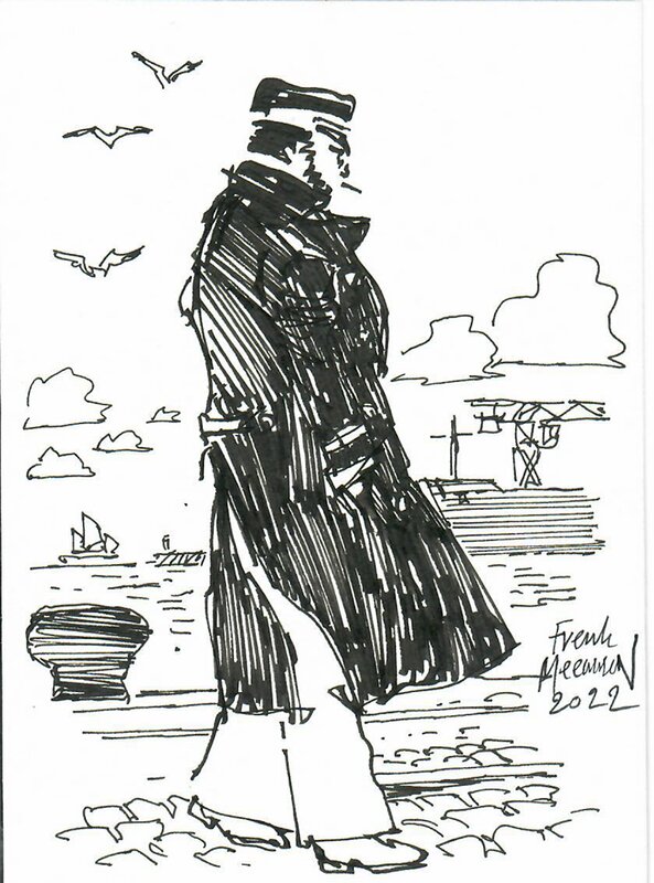 Corton Maltèse ? by Frenk Meeuwsen - Original Illustration