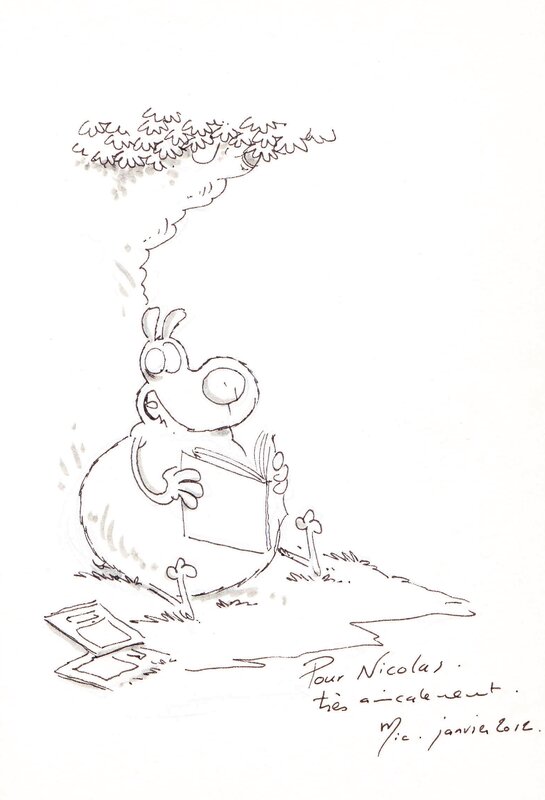 Michel Chien Fidèle - Dédicace