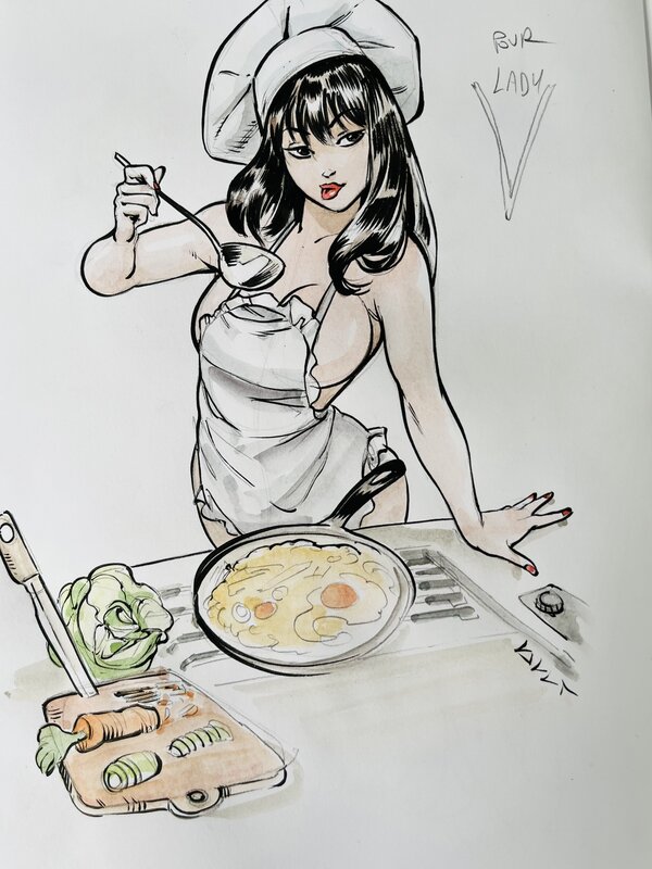 Annie va à la fac by Vincenzo Cucca - Sketch