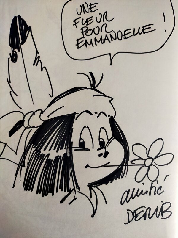 Derib, Yakari et Petit Tonnerre - Sketch