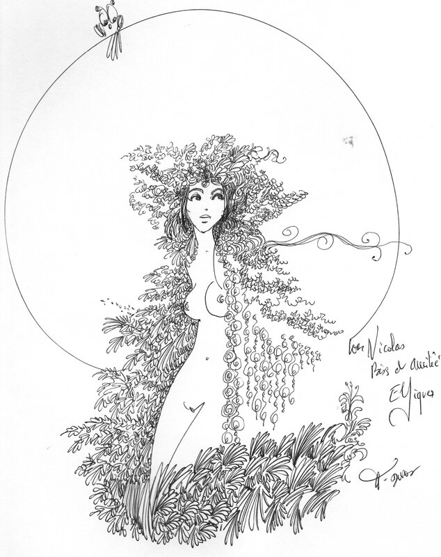 Une femme by Pierre Dubois - Sketch