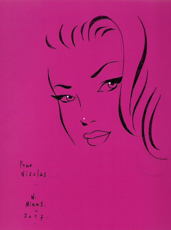 Darling Cheri par Walter Minus - Dédicace