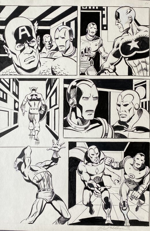For sale - Avengers by Paul Abrams, Jack Kirby, Stan Lee - Comic Strip