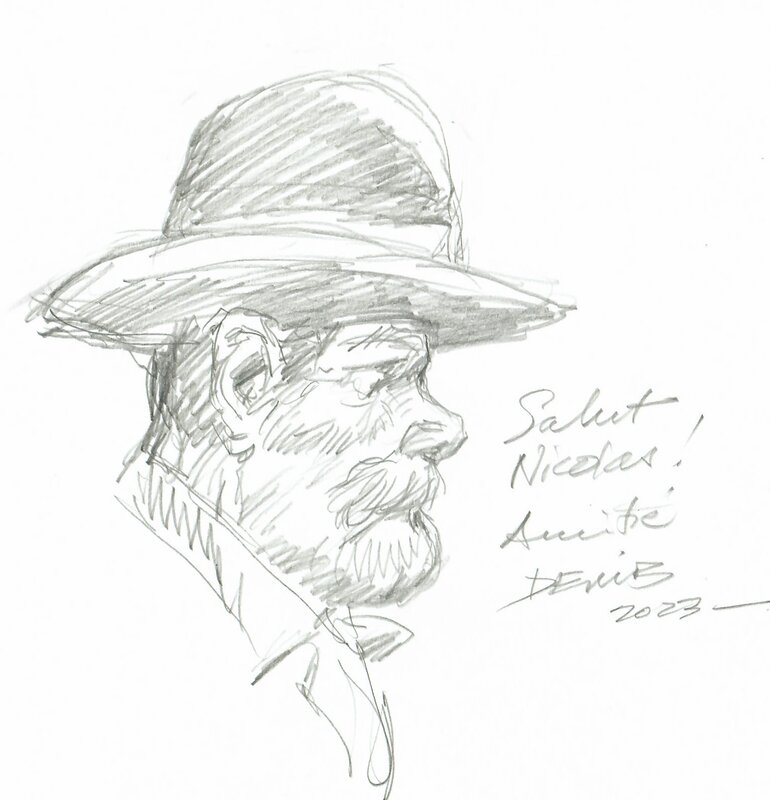 Ferdinand Holder par Derib - Dédicace