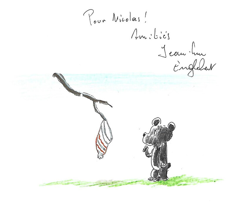 Un ours à l'école by Jean-Luc Englebert - Sketch