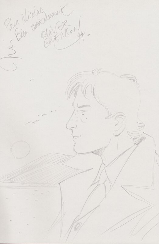 Carland Cross par Olivier Grenson - Dédicace