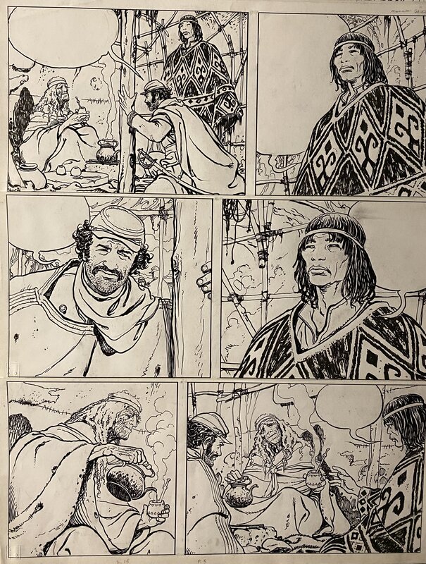 El Gaucho by Milo Manara, Hugo Pratt - Comic Strip