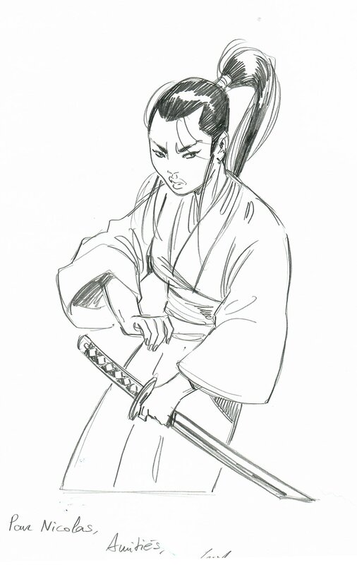 Samouraï Légendes by Cristina Mormile - Sketch