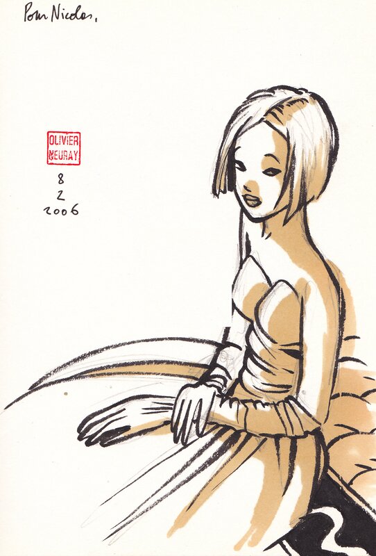 Une femme by Olivier Neuray - Sketch