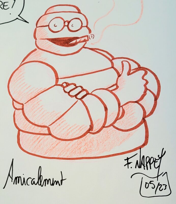 Les frères Michelin par Fabien Nappey - Dédicace