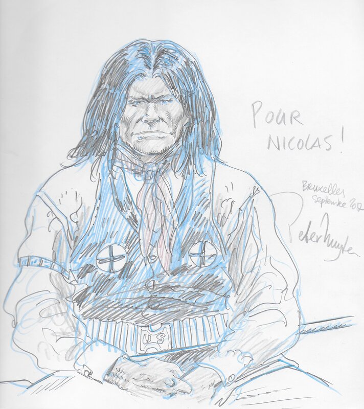 Apache Junction by Peter Nuyten - Sketch