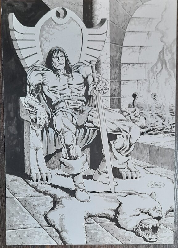 Conan par Mitton - Original Illustration