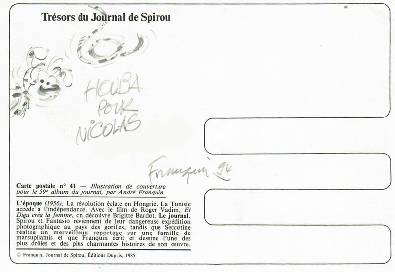 Le Marsupilami by André Franquin - Sketch