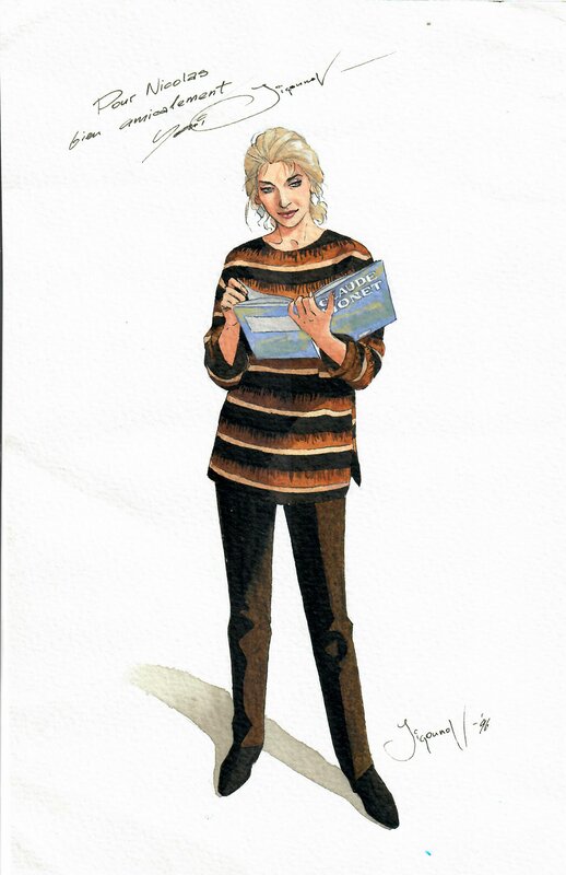 Youri Jigounov, Asia Donkova (Alpha) - Original Illustration